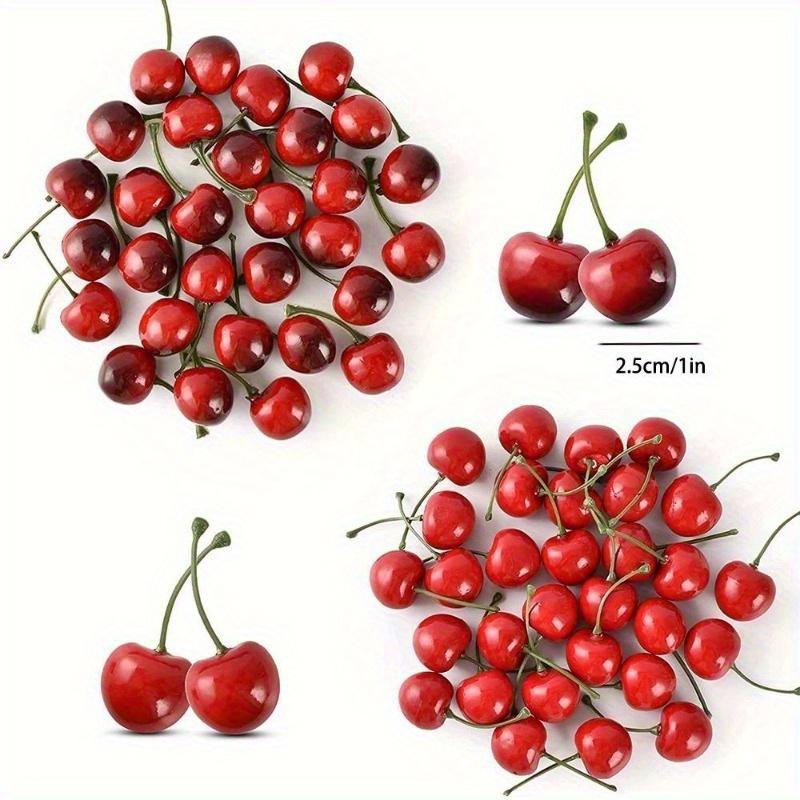 Photography Food - 30 Pezzi di Ciliegie Artificiali, Modelli