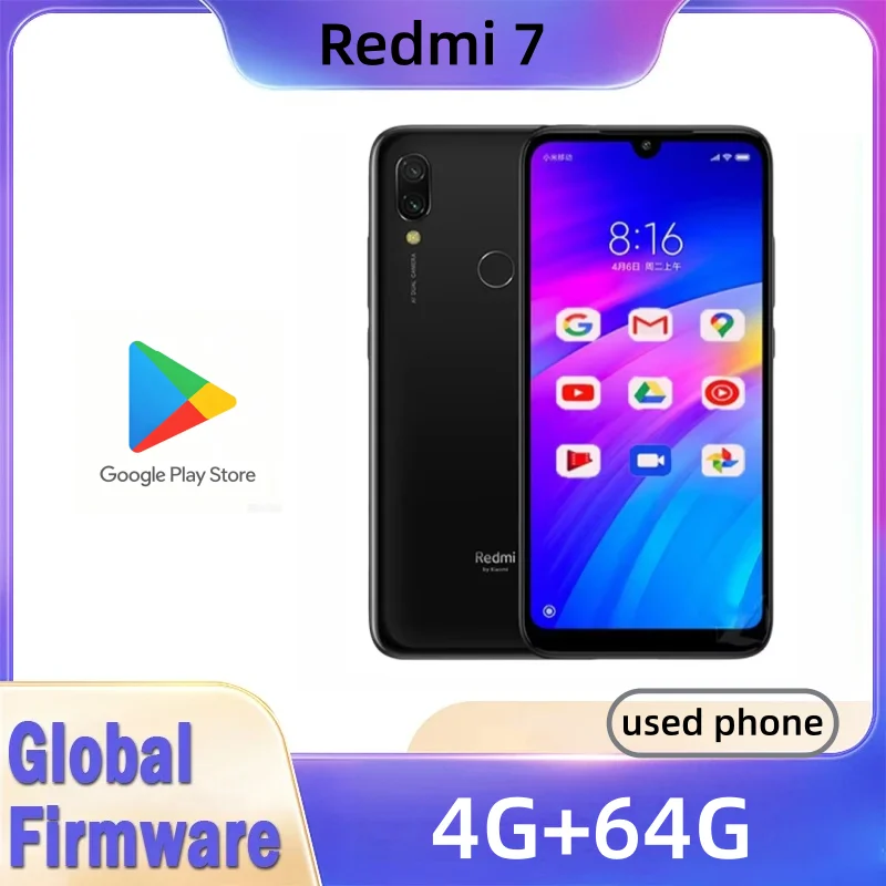 Photography Japanese - Cellulare Xiaomi Redmi 7 con custodia,