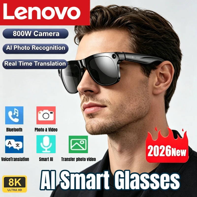 Photography Japanese - Occhiali Intelligenti AI Lenovo 8K HD