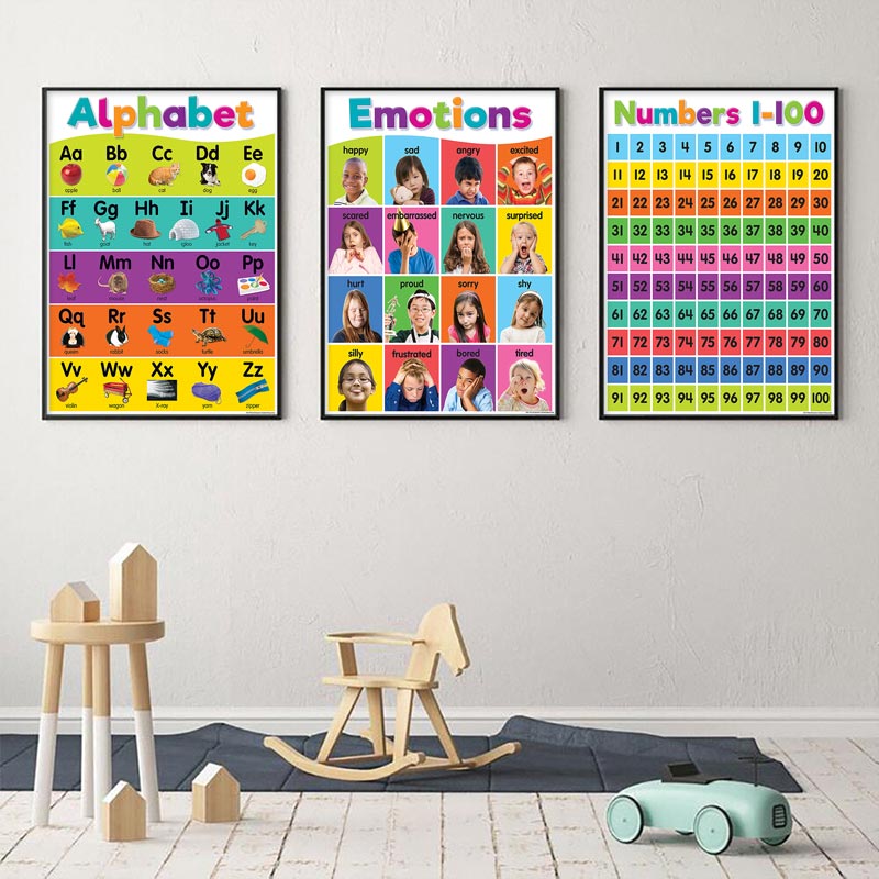 Photography Font - Poster Bambini della scuola materna che