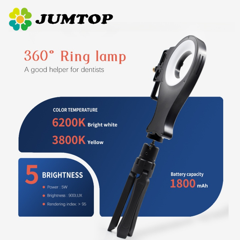 Photography Dental - JUMTOP Luce di riempimento orale portatile