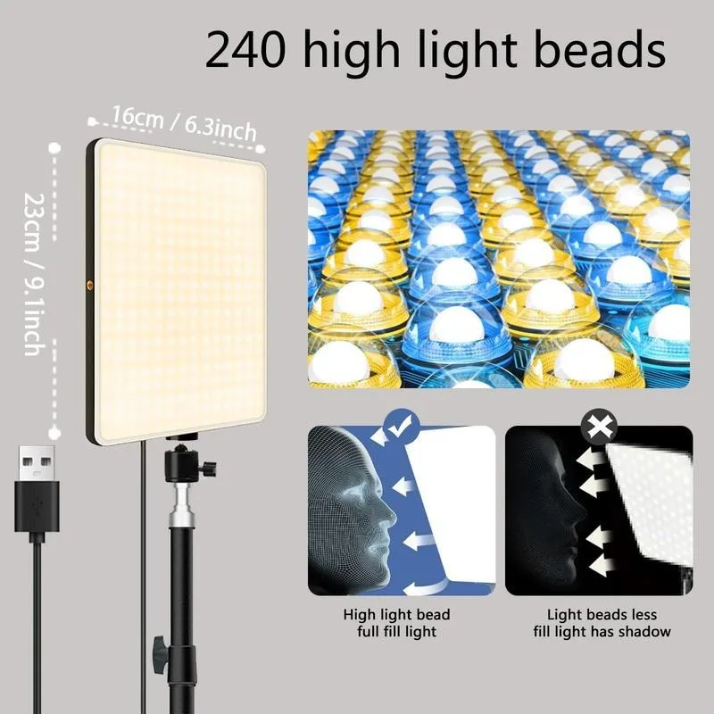 Lampada LED per Studio Fotogra - Video Led Light Panel recensione e prezzo