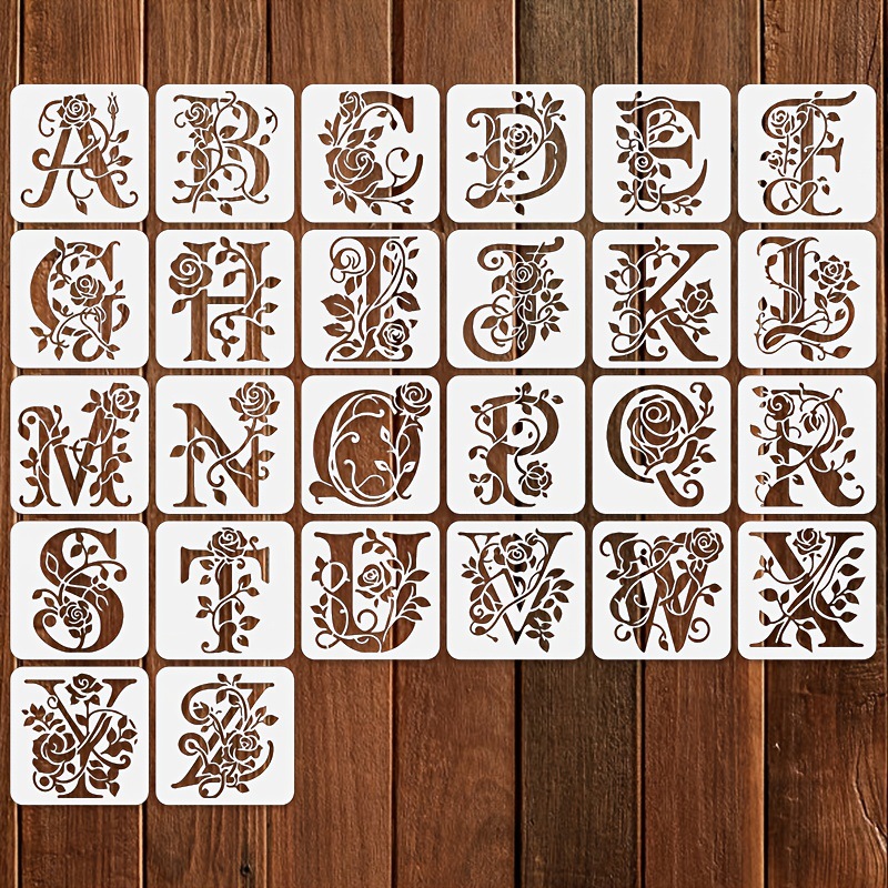 Set di Stencil Alfabetici Flor - Photography Font recensione e prezzo