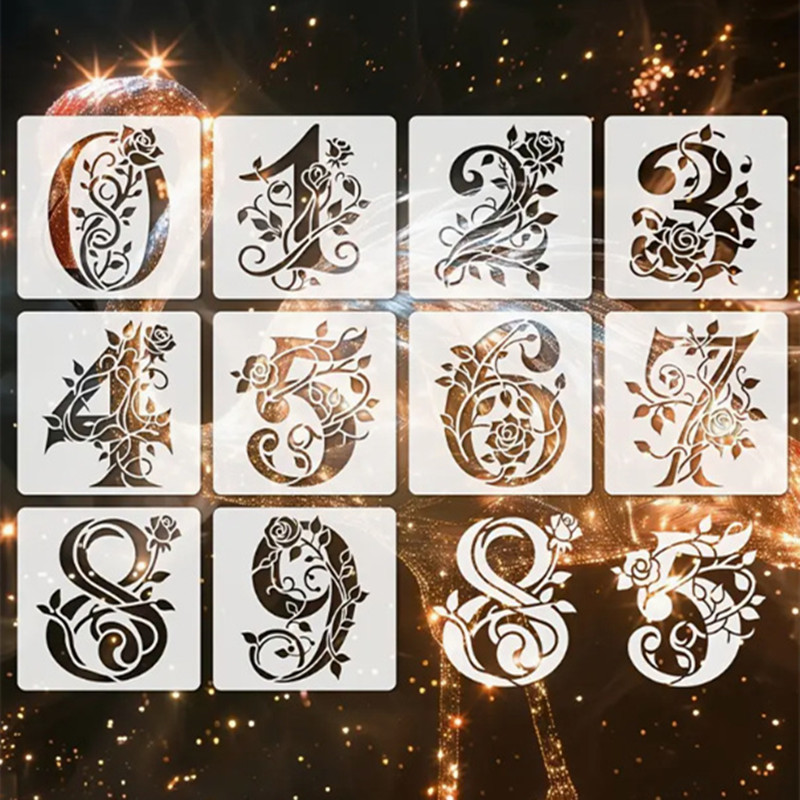 Set di Stencil Alfabetici Flor - Photography Font recensione e prezzo