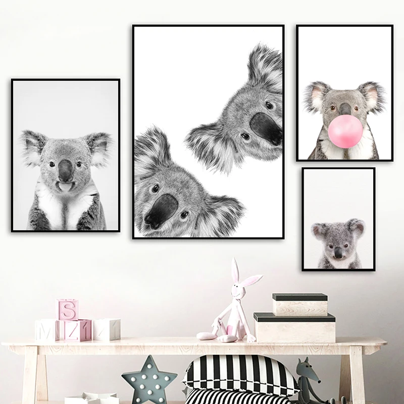 Stampa su tela con koala in bi - Photography Zoo recensione e prezzo
