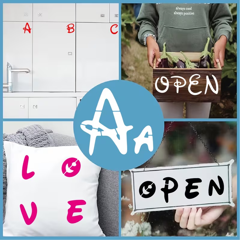 26 pezzi 2,95x2,95 pollici set - Photography Font recensione e prezzo