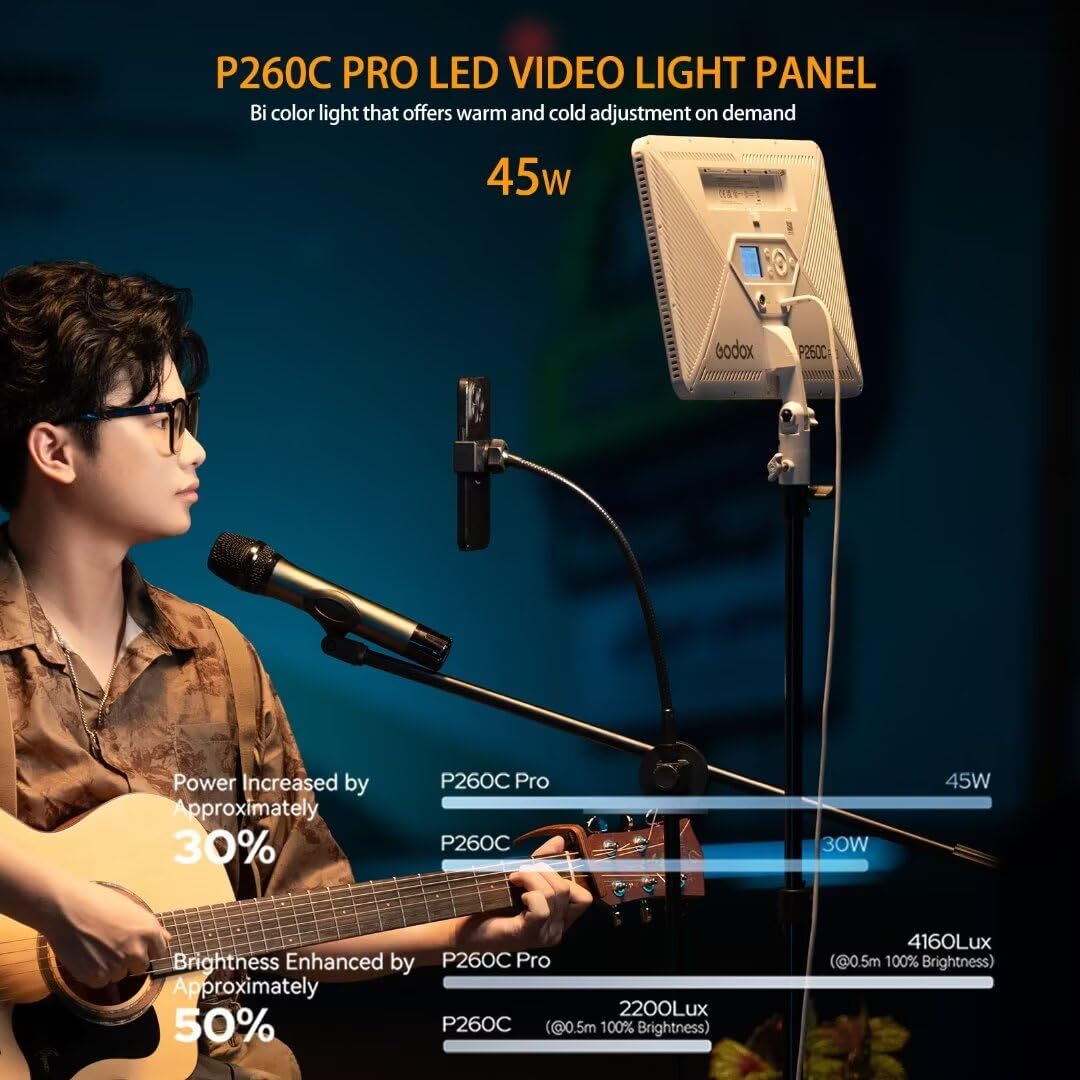 Godox P260C Pro Pannello lumin - Video Led Light Panel recensione e prezzo