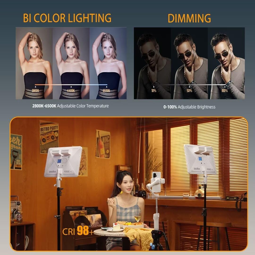 Godox P260C Pro Pannello lumin - Video Led Light Panel recensione e prezzo