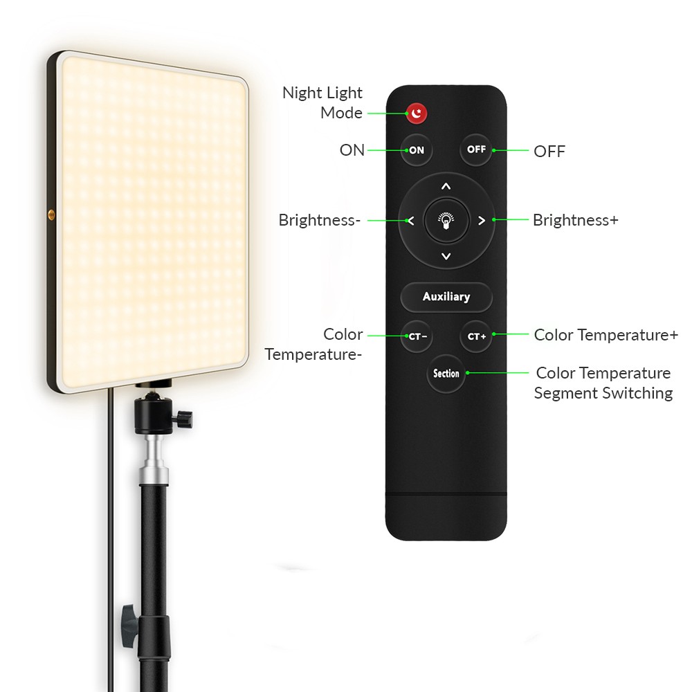 Pannello luminoso video a LED  - Video Led Light Panel recensione e prezzo