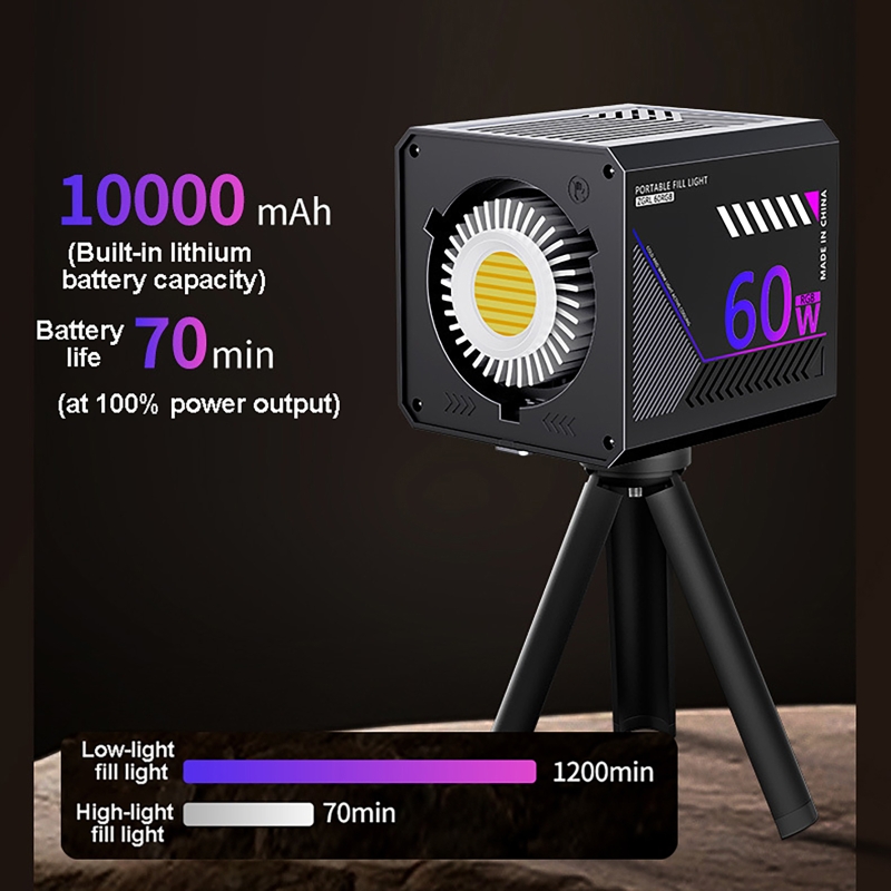 Luce Video RGB 60W Portatile L - Photography Kit Pro recensione e prezzo