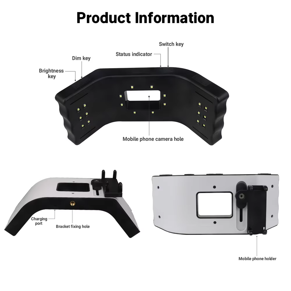 Lampada LED JUMTOP per Fotogra - Photography Dental recensione e prezzo