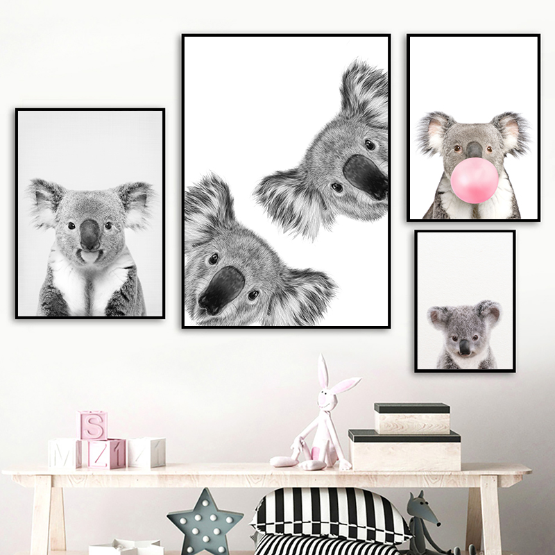 Stampa su tela con koala in bi - Photography Zoo recensione e prezzo